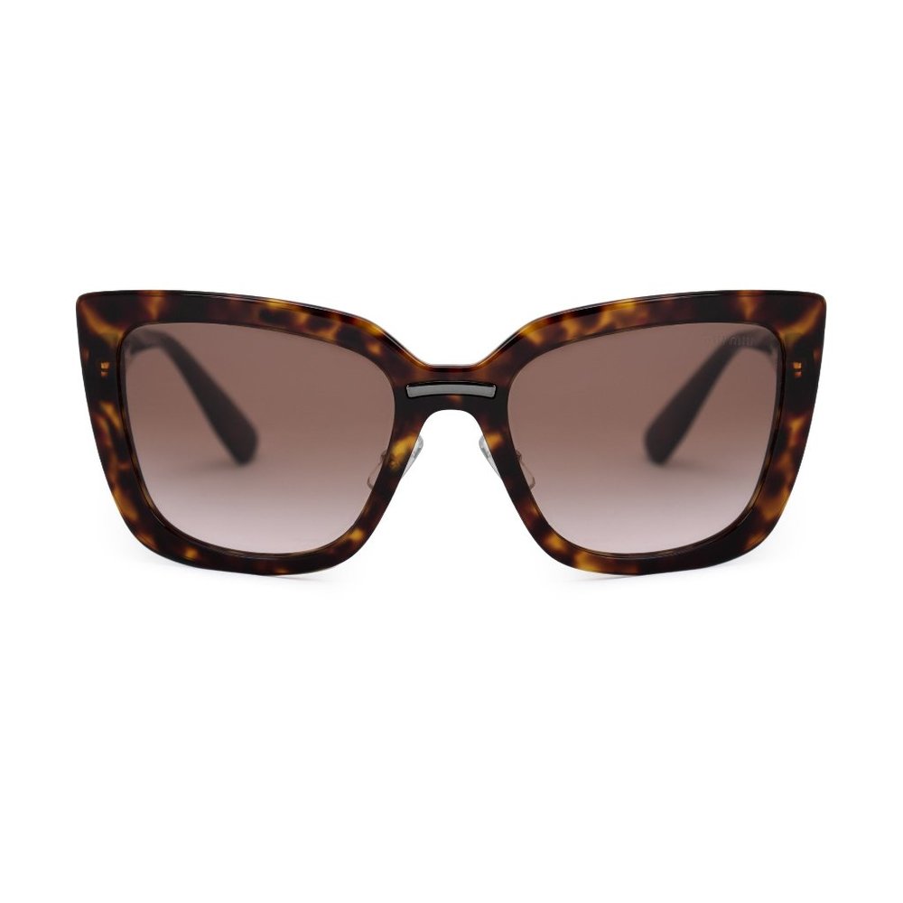 Miu Miu Rectangular Sunglasses SMU03VS 2AU0A6 55